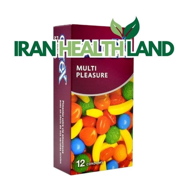 کاندوم CareX مدل Multi Pleasure بسته ۱۲ عددی